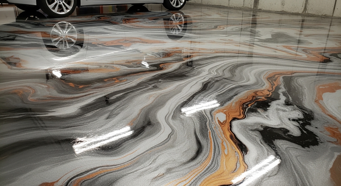 Garage Coating Detail